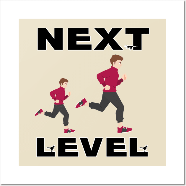 next level new style sport t-shirt Wall Art by bakry